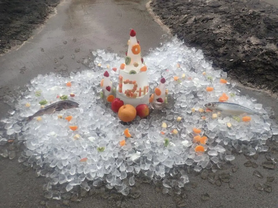 お城ケーキ